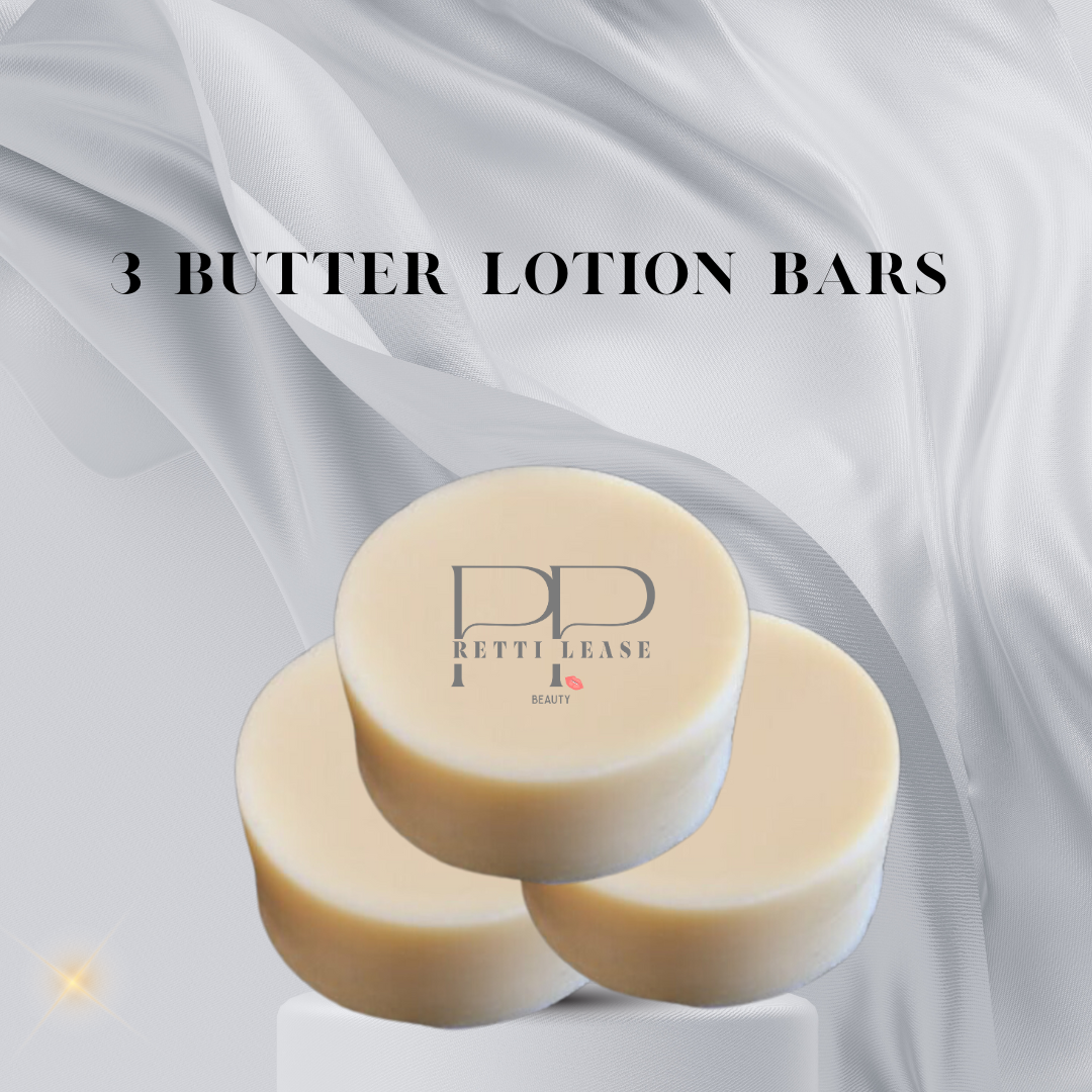 3 BUTTER LOTION BARS